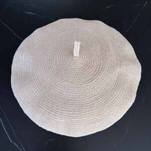 Raffia Tam Hat Ruslan Baginsky